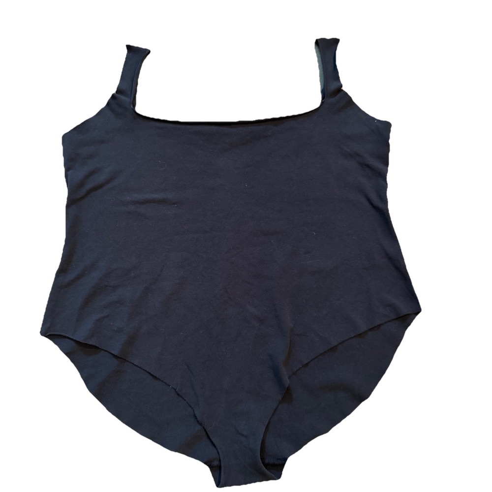Skims Raw Edge Intimates Cami Bodysuit Womens  Black‎ XL BD-THG-2631 G20-50
